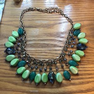 Green Glam Necklace